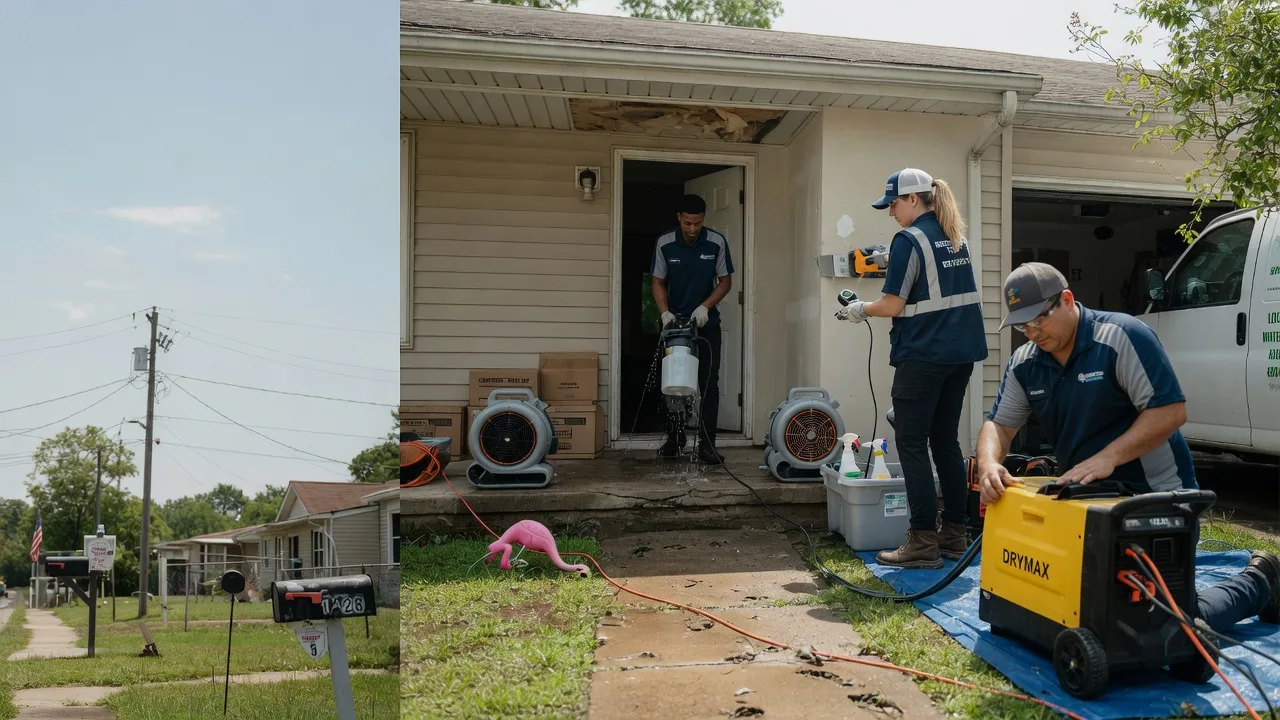 Storm Damage Water Removal in Williamsport, TN near me